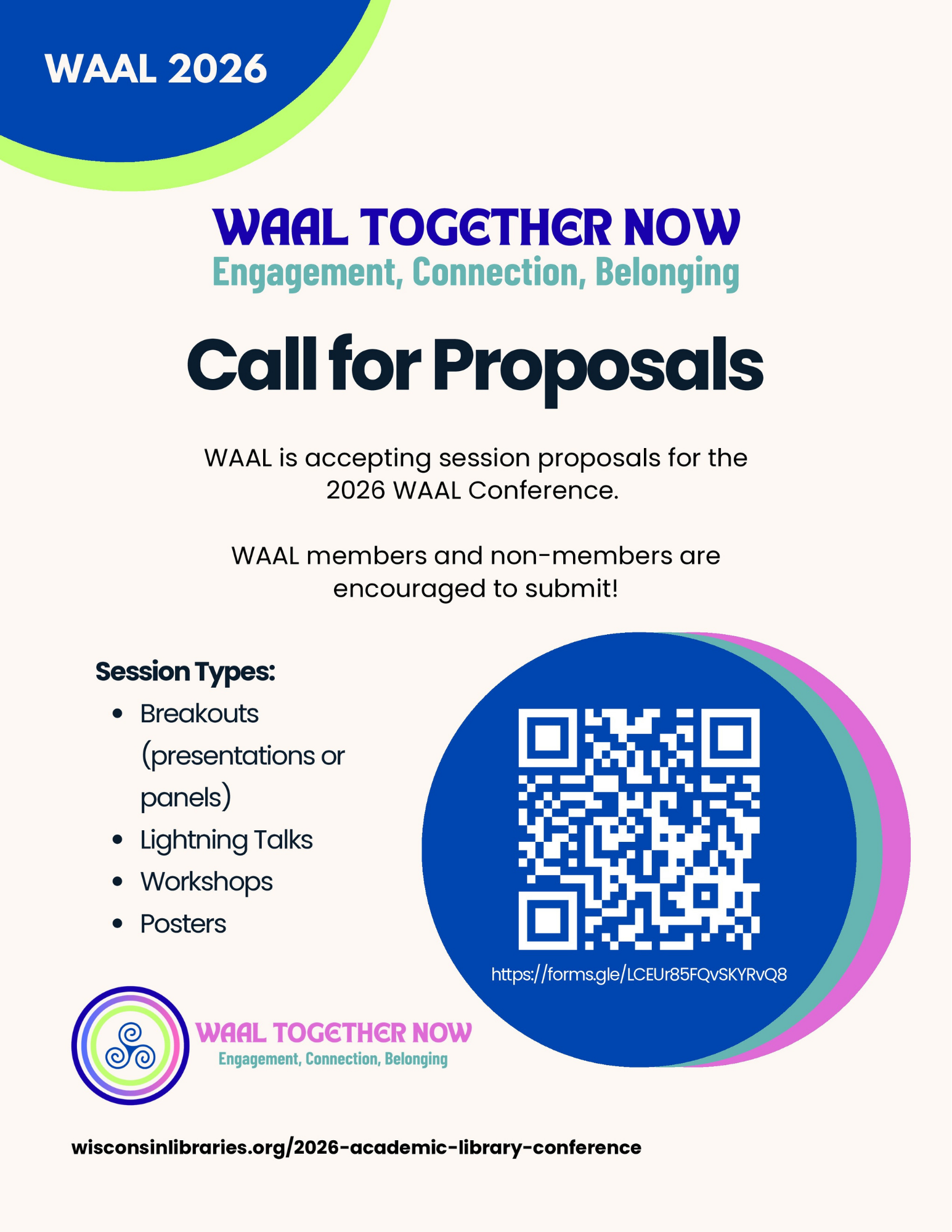 WAAL Conference Call for Proposals